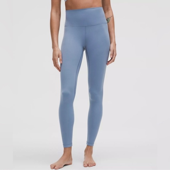 Lululemon Wunder Train High-Rise Tight 28" - Washed Denim - Picture 1 of 10